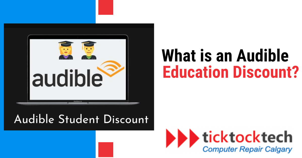 What is an audible education discount?