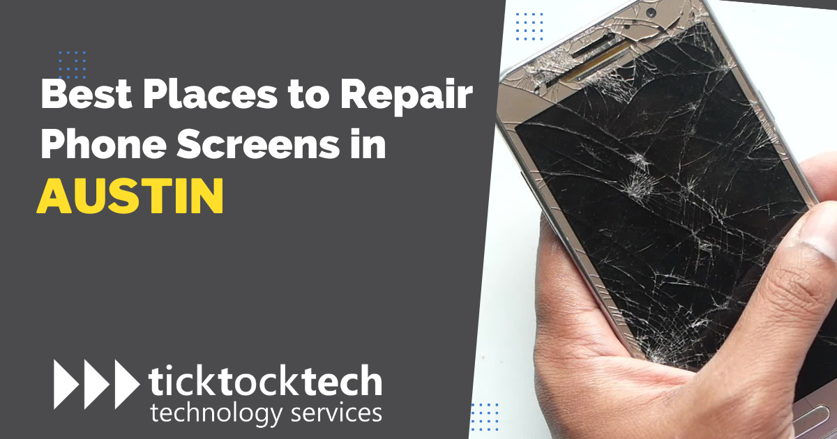 Repair phone screens in Austin
