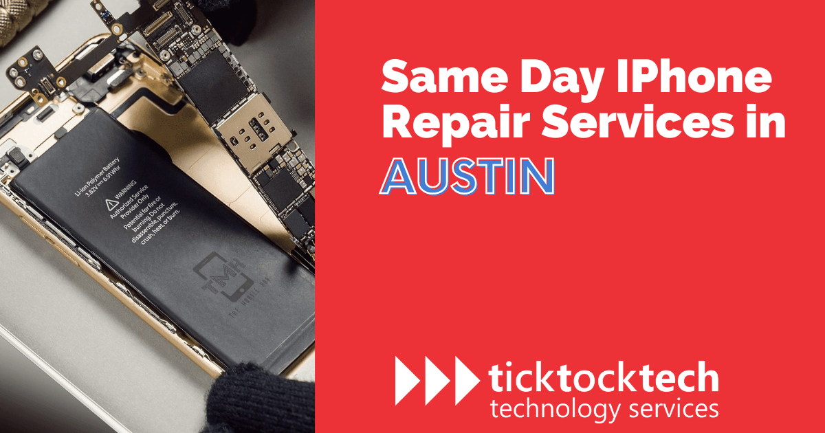 Same day iPhone repair services in Austin