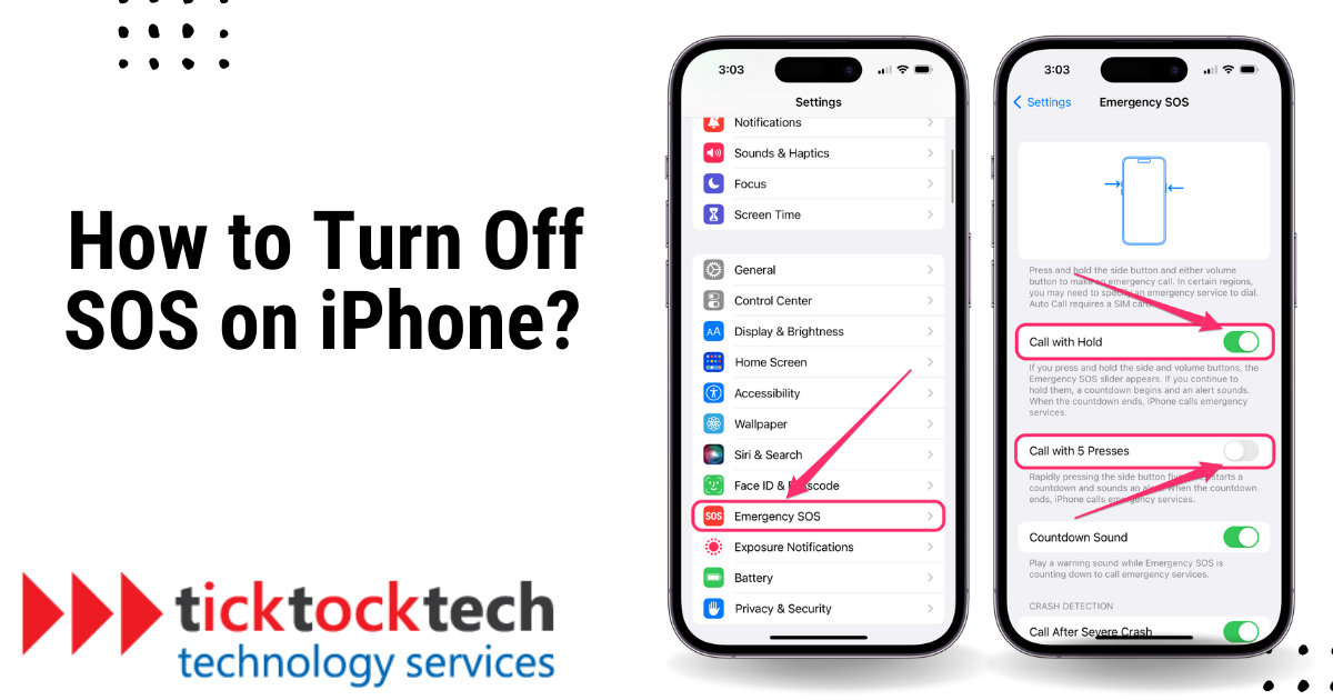 How to turn off SOS on iPhone