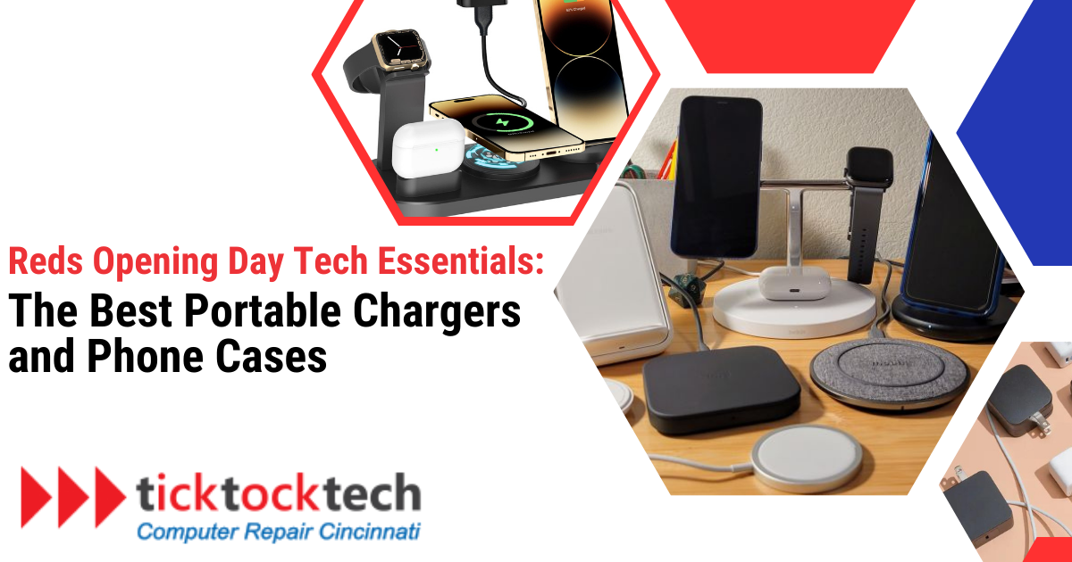 Reds Opening Day Tech Essentials: The Best Portable Chargers and Phone Cases
