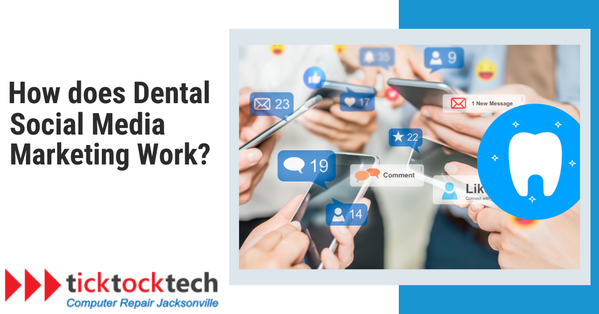 How does dental social media marketing work?