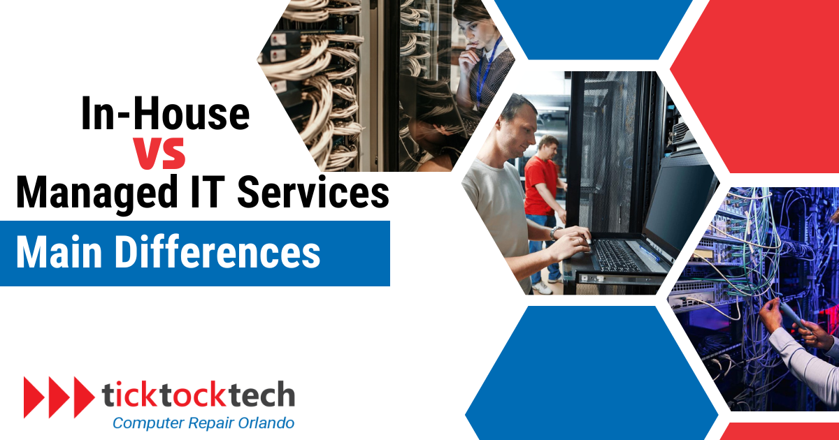 In-house Vs. Managed IT Services - Main Differences