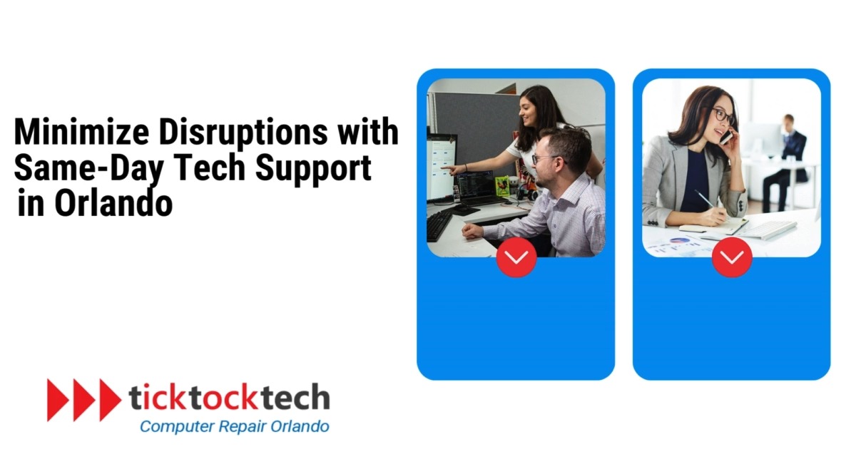 Minimize Disruptions with Same-Day Tech Support in Orlando