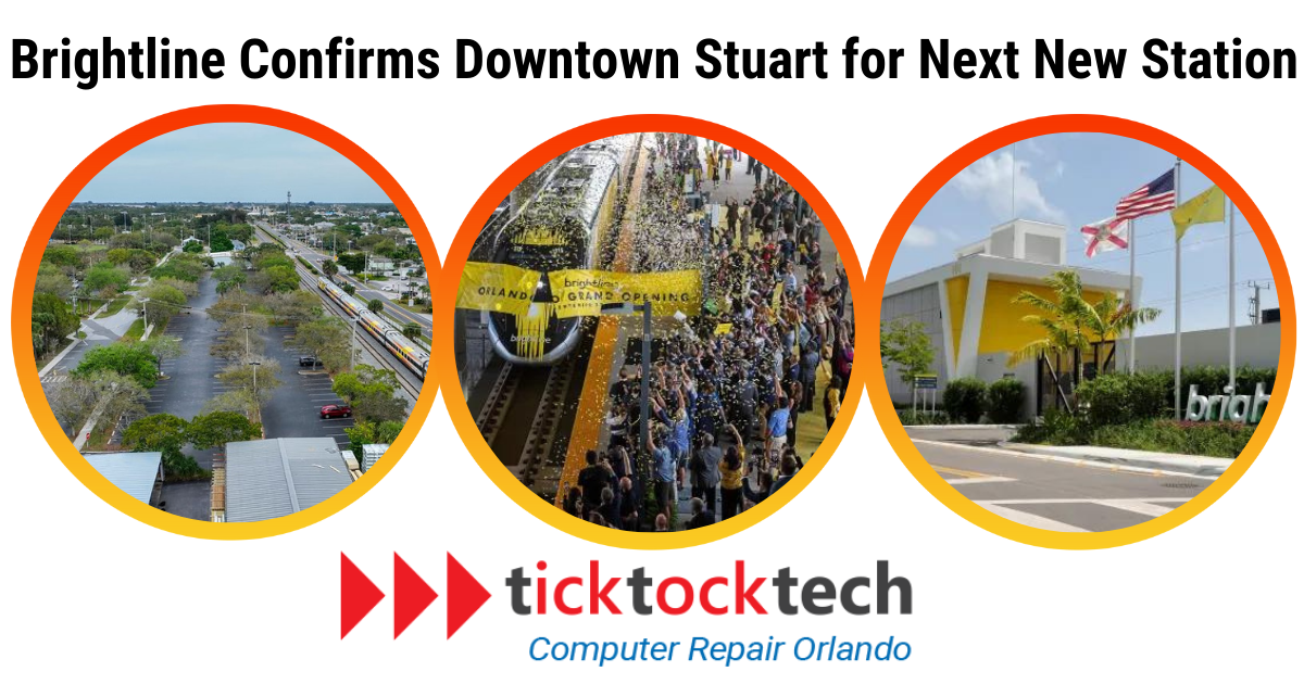 Brightline confirms downtown Stuart for the next new station.