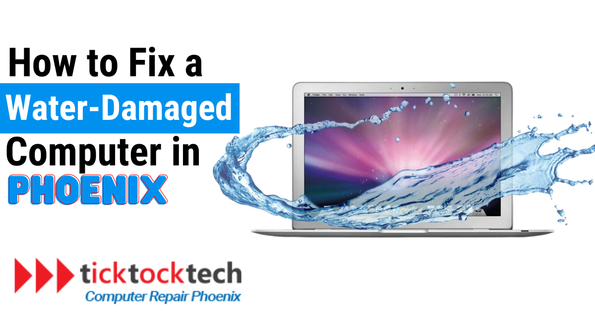 How to Fix a Water-Damaged Computer in Phoenix