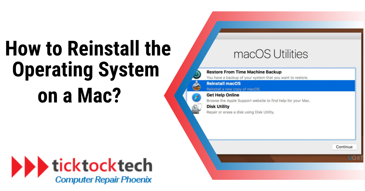 How to Reinstall Operating System on Mac.