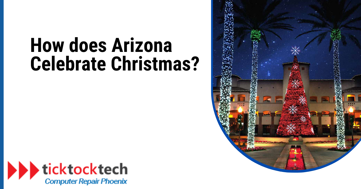 How does Arizona celebrate Christmas?
