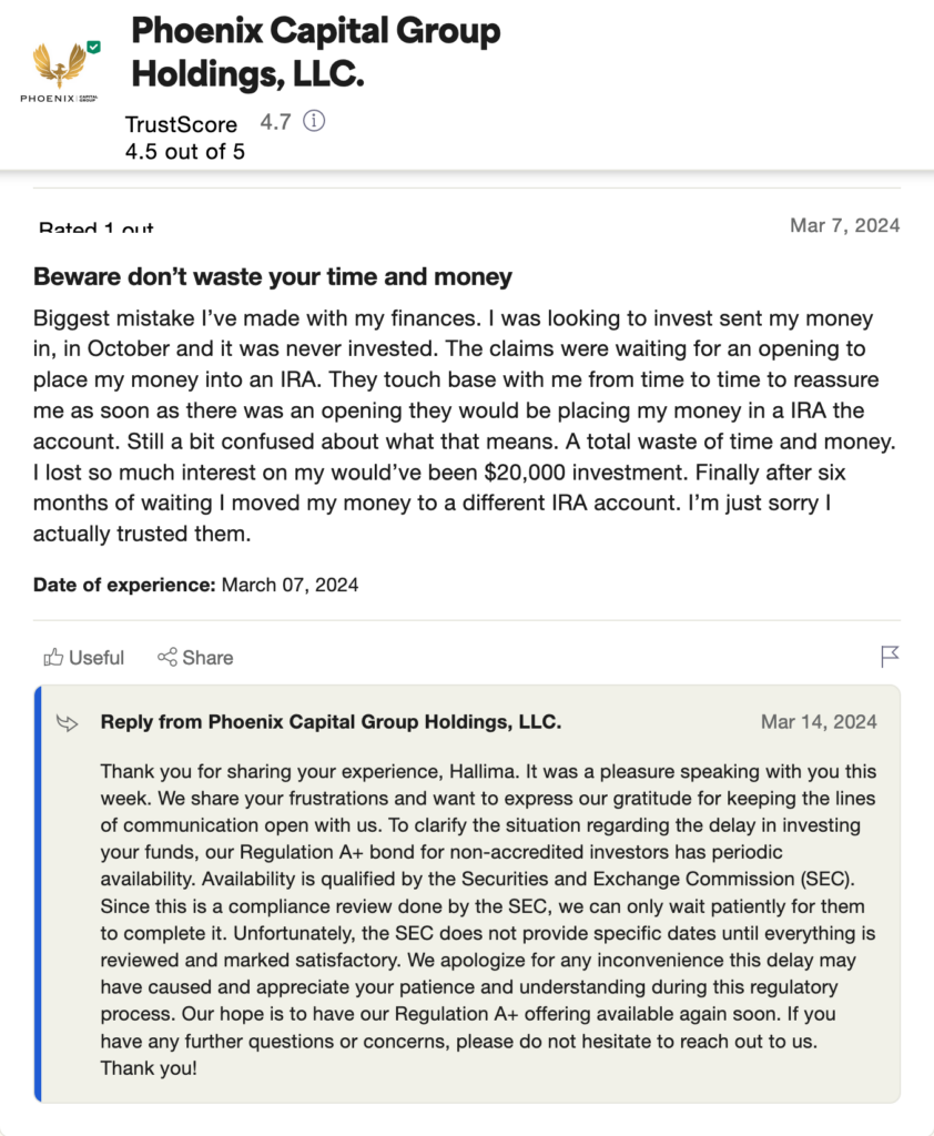 Is Phoenix Capital Group Legit?