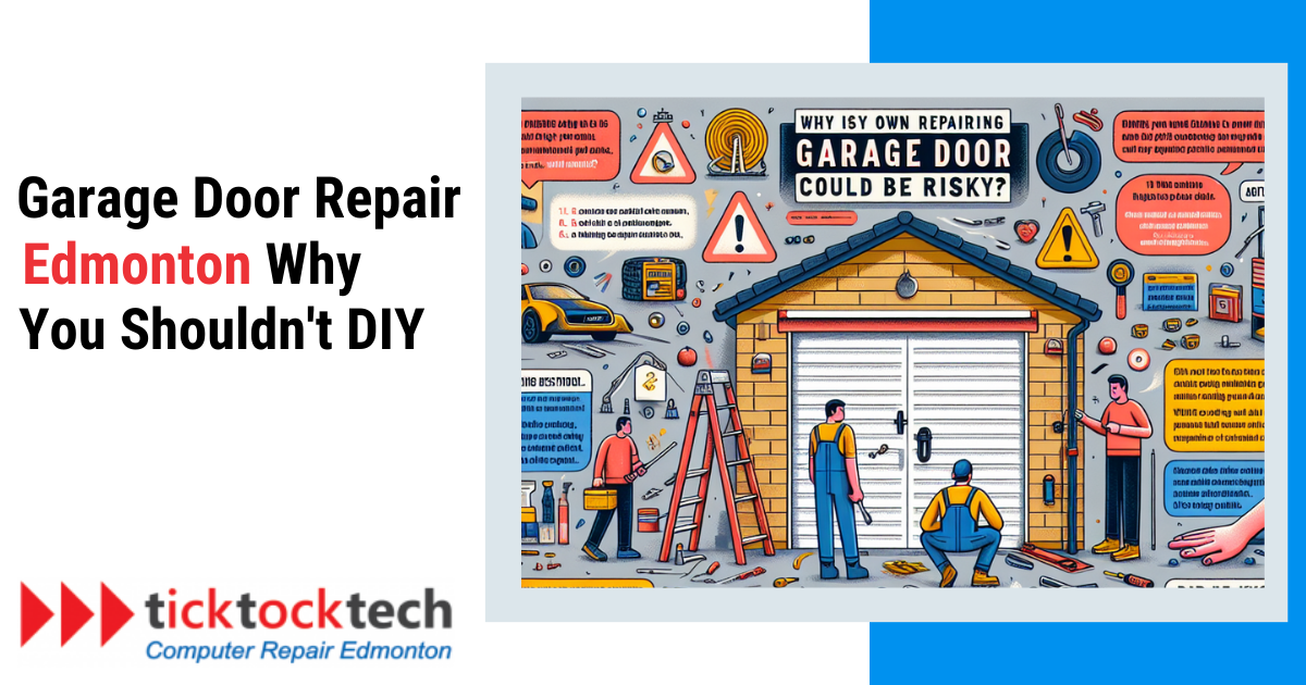 Garage Door Repair, Why You Shouldn't DIY.