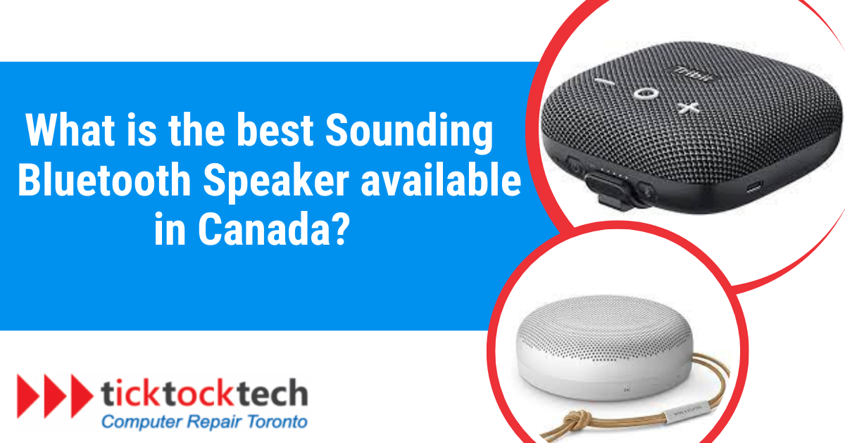 10  Best Sounding Bluetooth Speakers Available in Canada [2024]