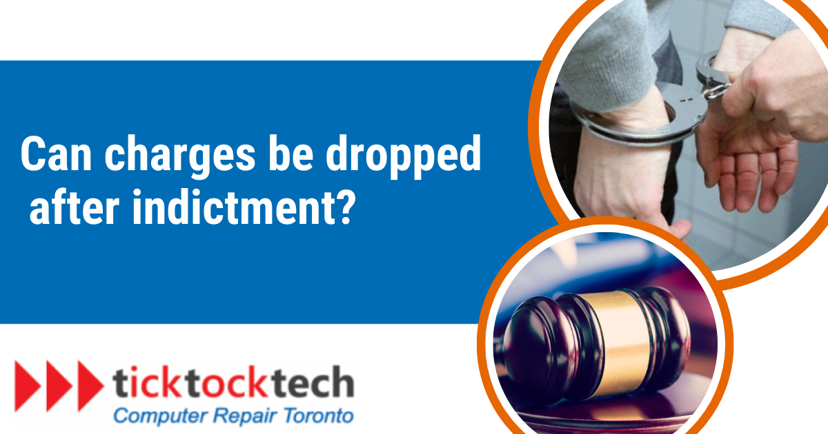 Can Charges be Dropped After Indictment?