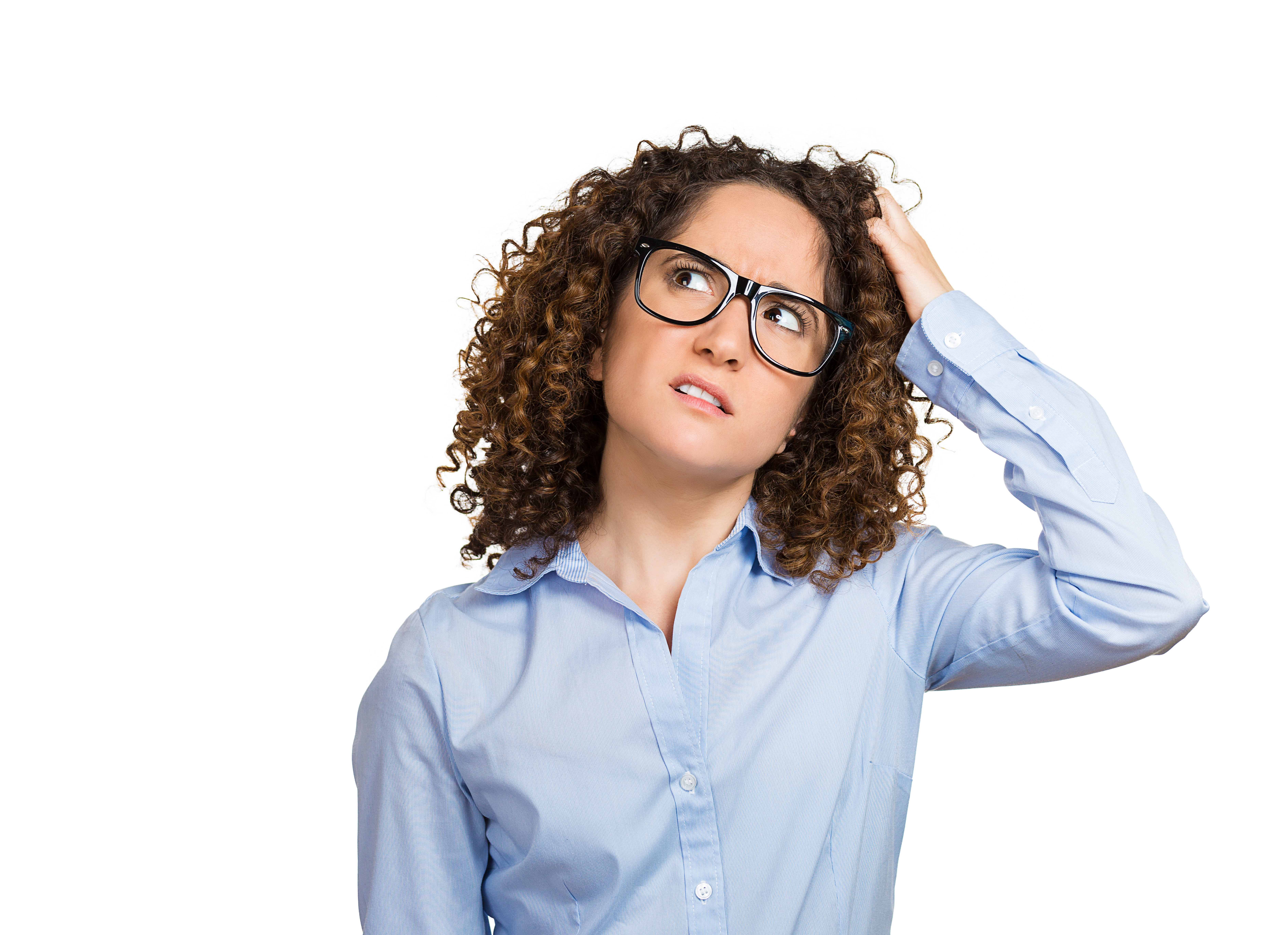 lady confused by computer repair terms