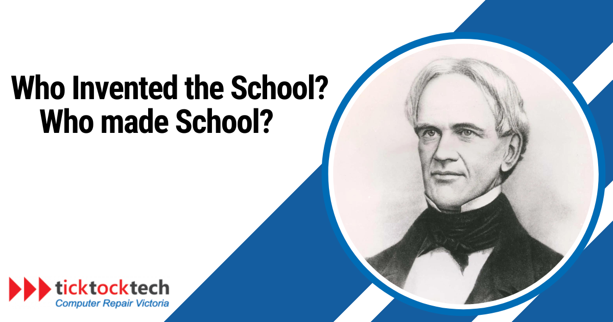 Who invented the school? Who made school?