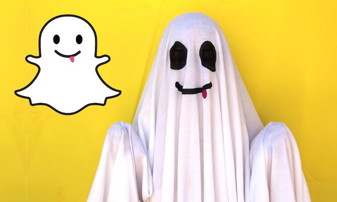Ghost Snapchat Halloween