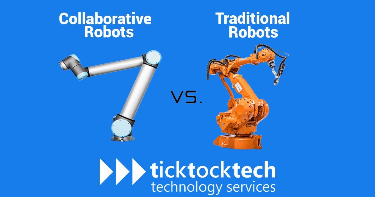 Collaborative Robots Vs Traditional Robots: CoBots Vs RoBots.