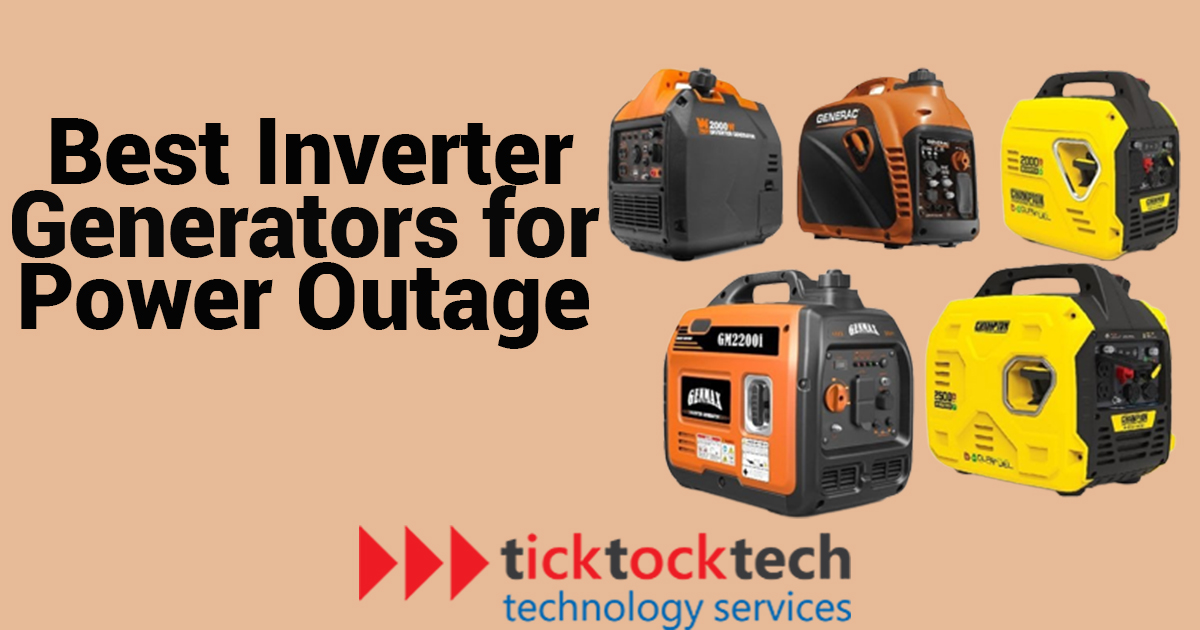 Best Inverter Generators for Power Outage in 2022