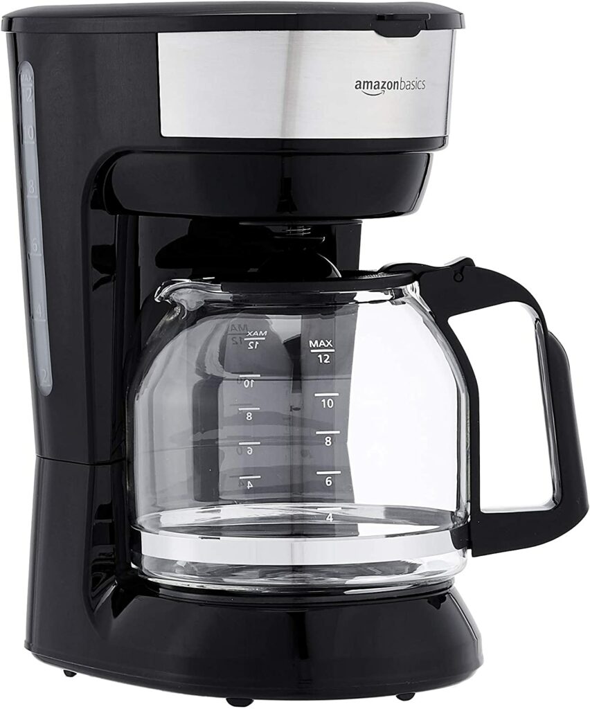Amazon Basics 12-Cup Coffee Maker - Best Kitchen Appliances for Christmas Gifts