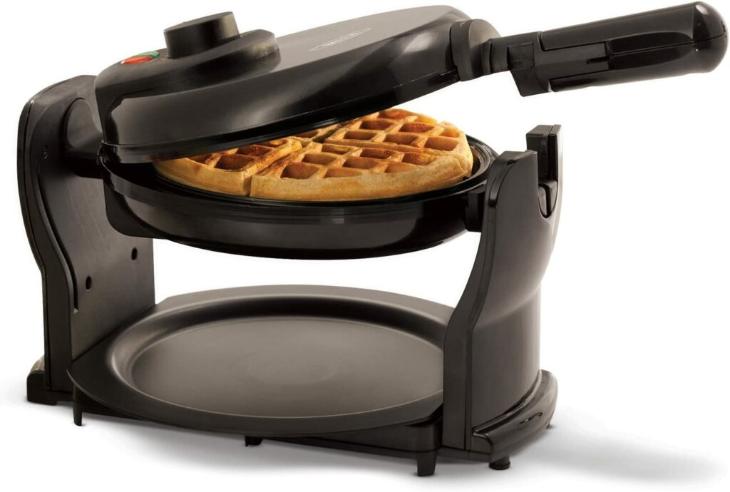 BELLA Classic Rotating Non-Stick Belgian Waffle Maker - Best Kitchen Appliances for Christmas Gifts