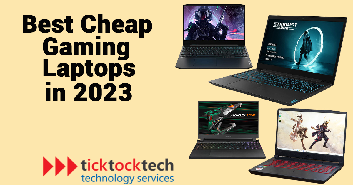 Best cheap gaming laptops
