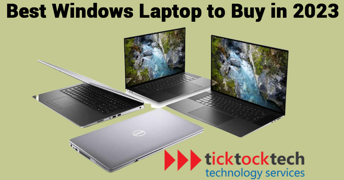 Top 8 Best windows laptop to buy in 2023
