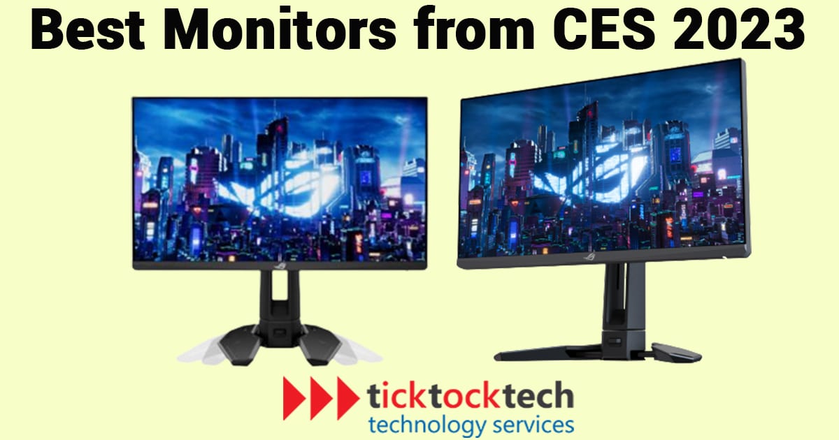 best monitors from CES 2023