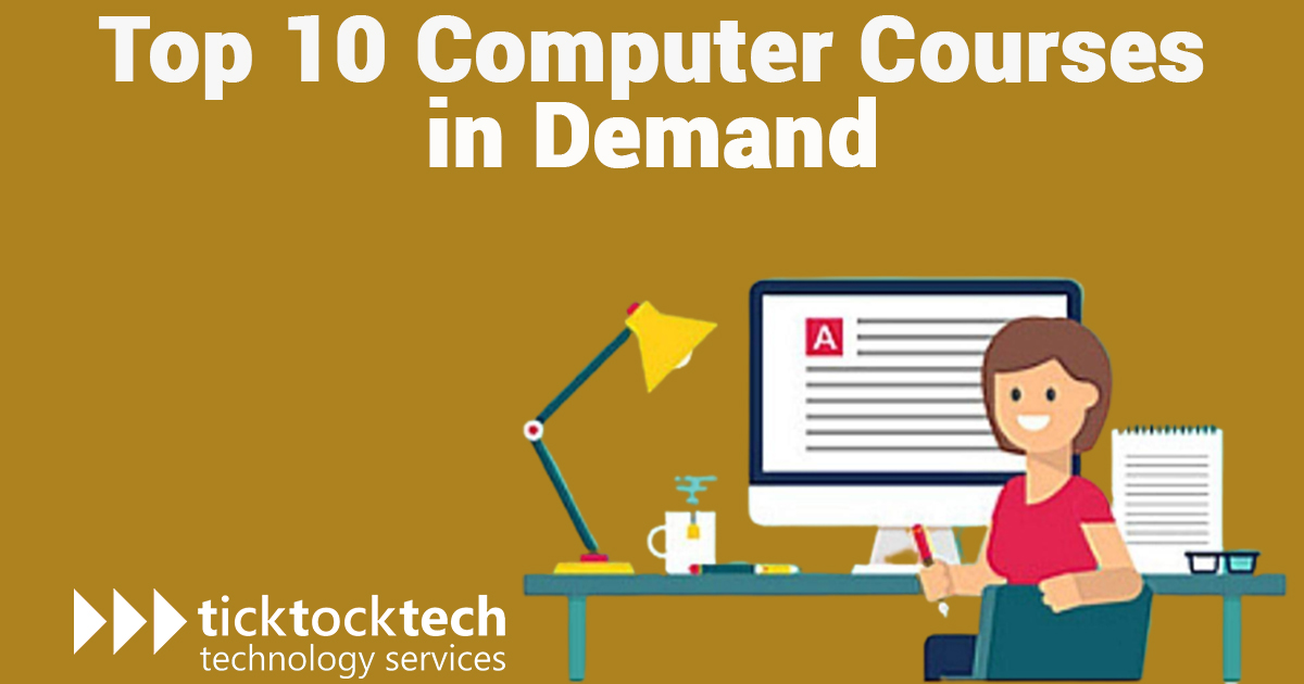 Top 10 computer courses and skills in demand