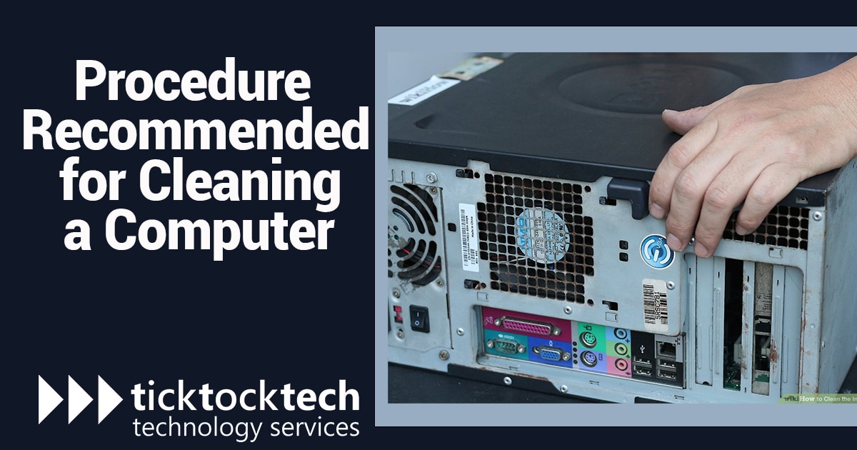 4 Step Procedure for Cleaning Inside of your Computer