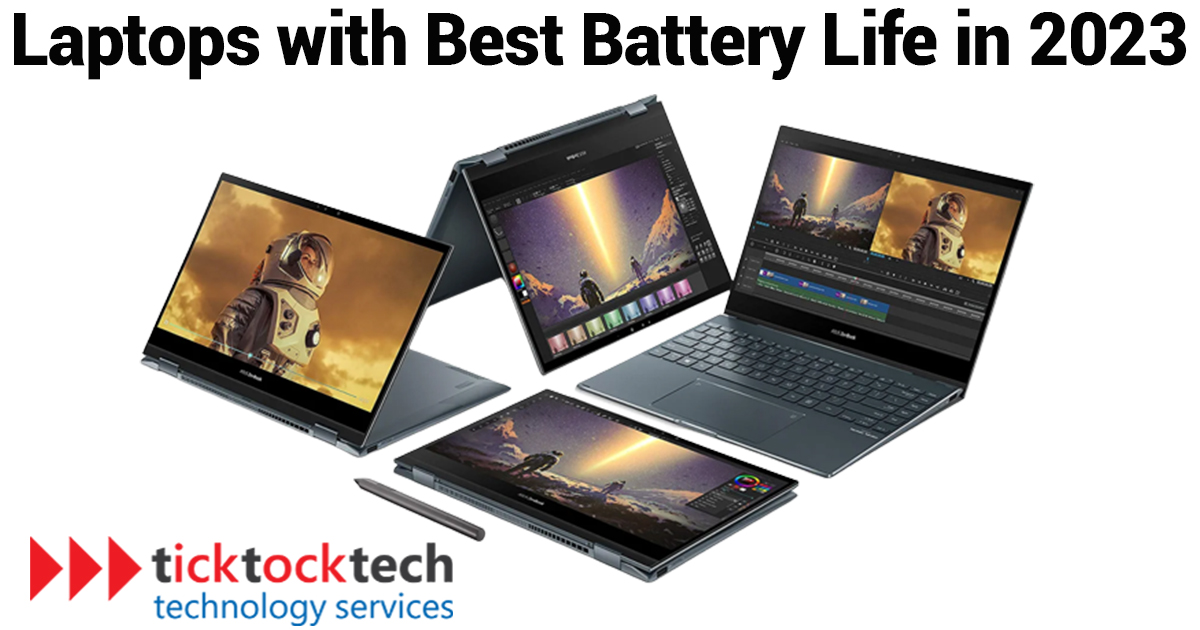 8 Laptops with best battery life in 2023
