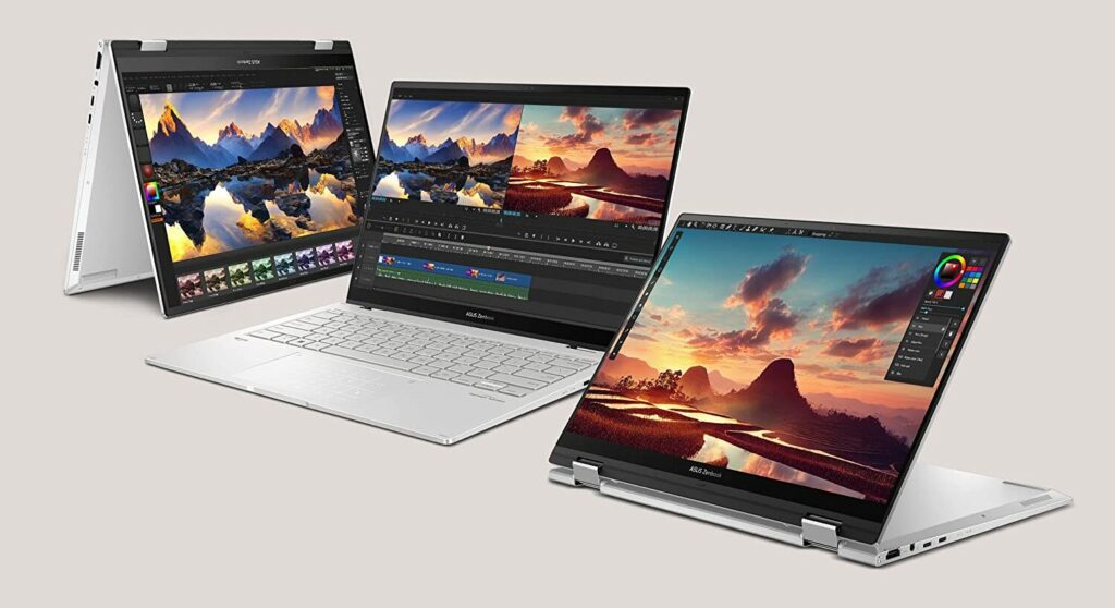 Performance and thermals of the Asus Zenbook 14 Flip OLED