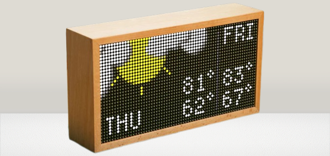 Tidbyt: Smart Display for Dad's Desk