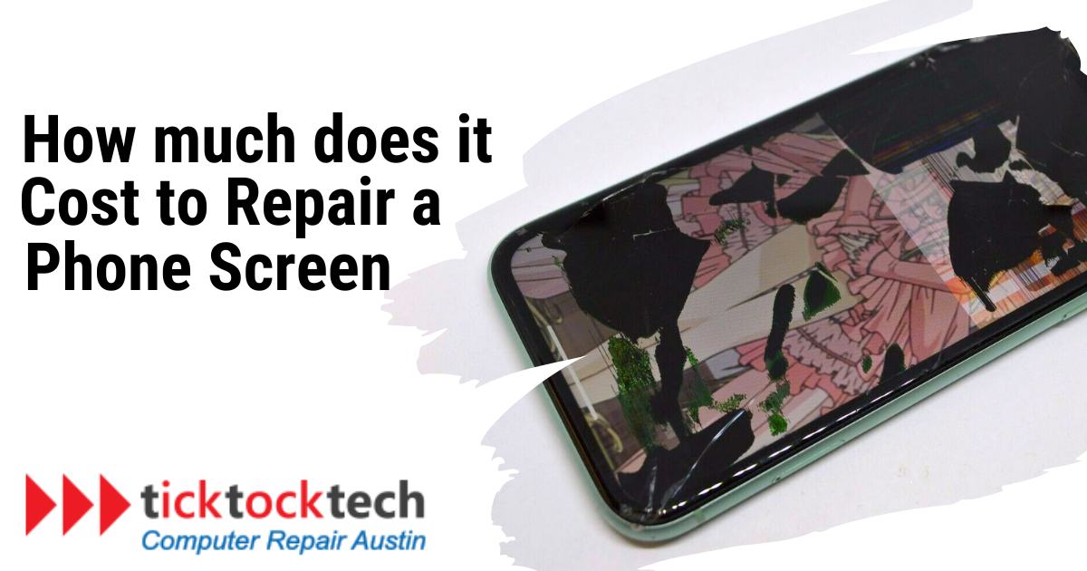 How much does it cost to repair a phone screen?