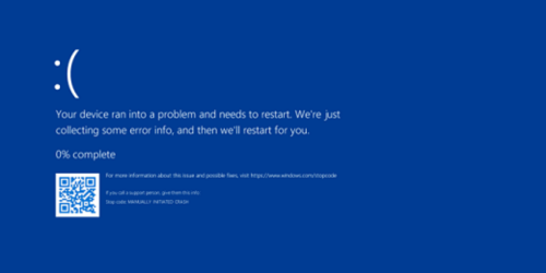 Blue Screen Stop Errors
