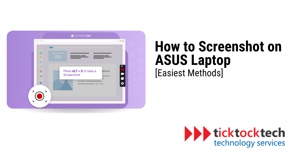 How to Screenshot on ASUS Laptop [Easiest Methods]