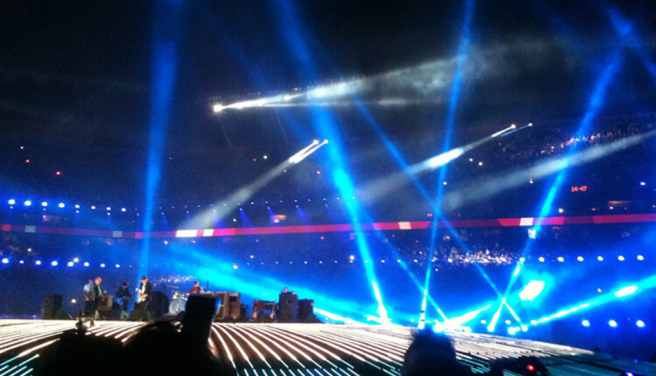 Super Bowl Halftime Show Technology