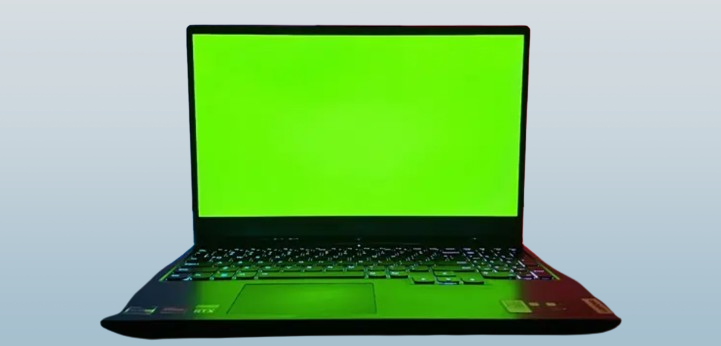 What happens when your Screen turns Green?