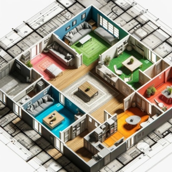 Identify the Rooms and Their Functions - How To Read a Floor Plan