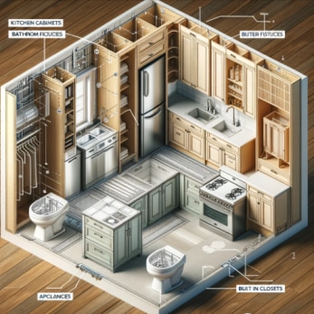 Look for Fixed Installations and Fixtures - How To Read a Floor Plan