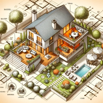 Review Outdoor Areas and Additional Features - How To Read a Floor Plan
