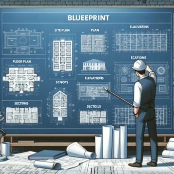Understand the Types of Drawings Included - How To Read a Blueprint