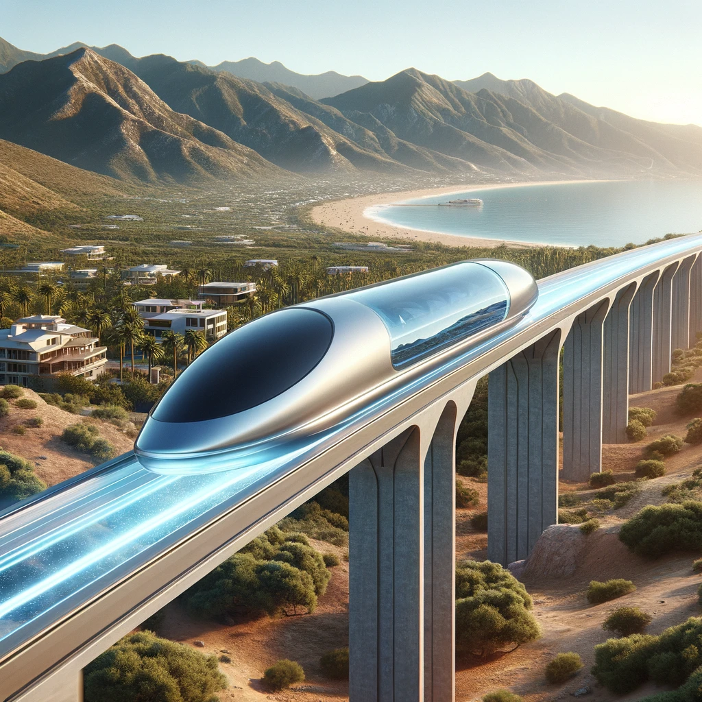 Beyond Traffic Jams: A Glimpse into a Future with Hyperloops and Underground Tunnels