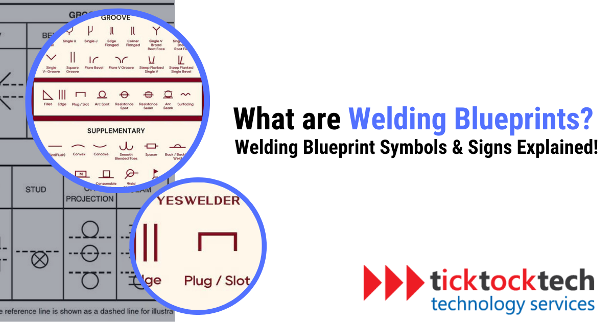 Welding Blueprint Symbols & Signs