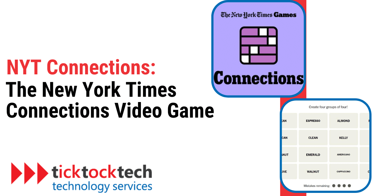 NYT Connections. The New York Times Connections Video Game